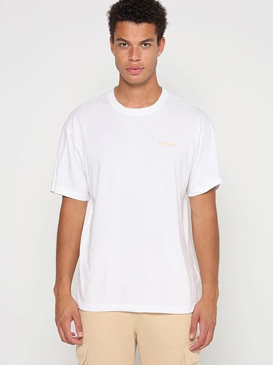Zdjęcie produktu T-shirt z nadrukiem Columbia biały