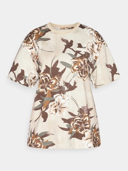 Zdjęcie produktu T-shirt z nadrukiem Columbia ciemnobrązowy