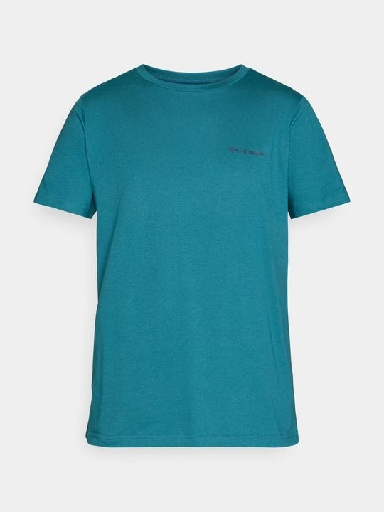 Zdjęcie produktu T-shirt z nadrukiem Columbia zielony