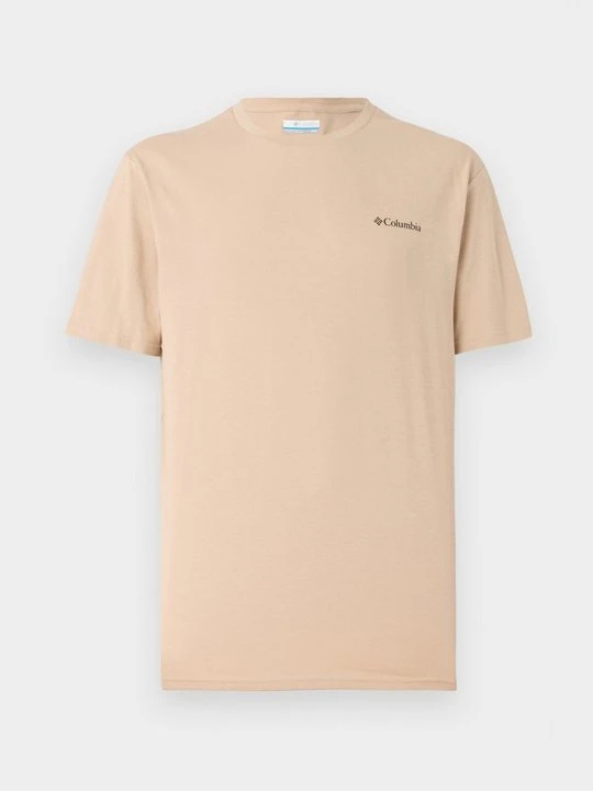 Zdjęcie produktu T-shirt z nadrukiem Columbia beżowy