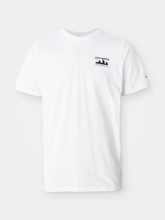 Zdjęcie produktu T-shirt z nadrukiem Columbia biały