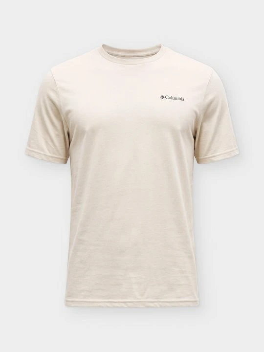 Zdjęcie produktu T-shirt z nadrukiem Columbia beżowy
