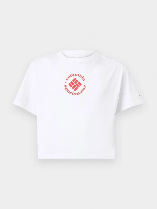 Zdjęcie produktu T-shirt z nadrukiem Columbia biały