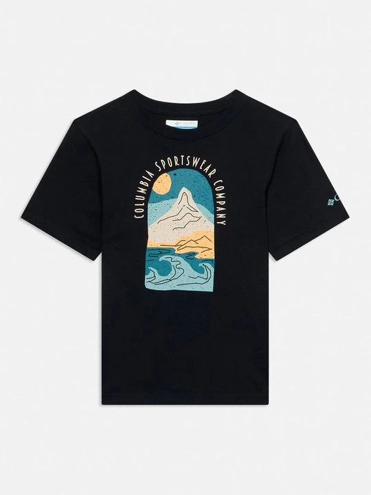 Zdjęcie produktu T-shirt z nadrukiem Columbia czarny
