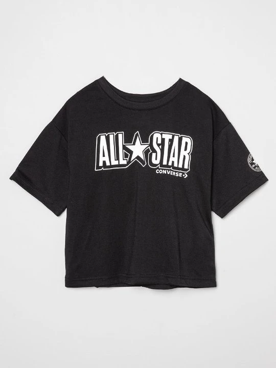 Zdjęcie produktu T-shirt z nadrukiem Converse czarny