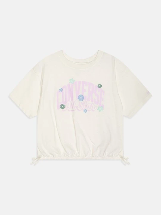 Zdjęcie produktu T-shirt z nadrukiem Converse biały