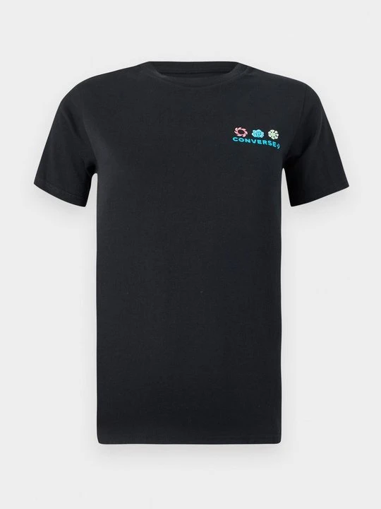Zdjęcie produktu T-shirt z nadrukiem Converse czarny