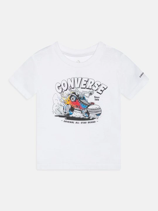 Zdjęcie produktu T-shirt z nadrukiem Converse biały