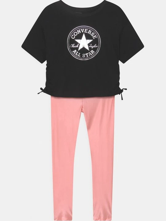 Zdjęcie produktu T-shirt z nadrukiem Converse koralowy