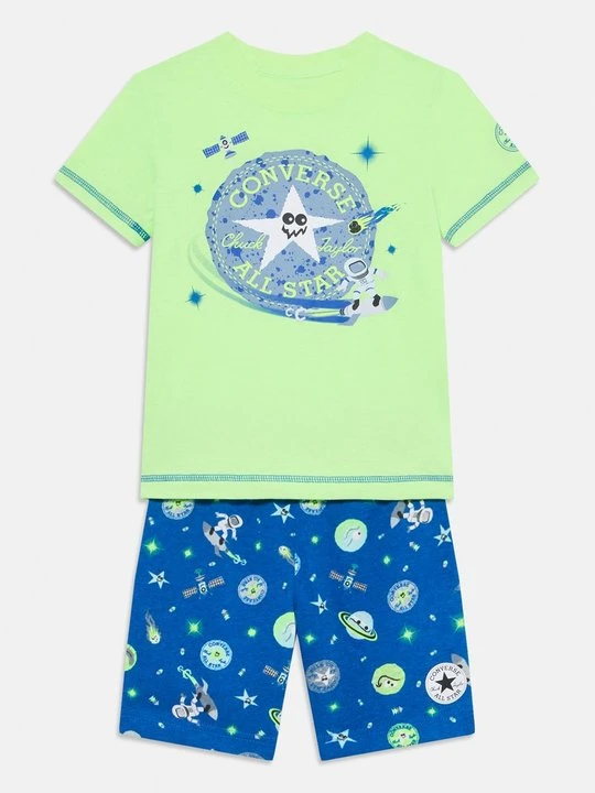 Zdjęcie produktu T-shirt z nadrukiem Converse niebieski
