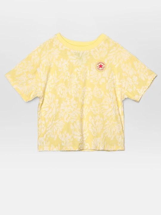 Zdjęcie produktu T-shirt z nadrukiem Converse żółty