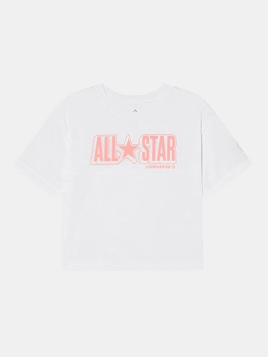 Zdjęcie produktu T-shirt z nadrukiem Converse biały