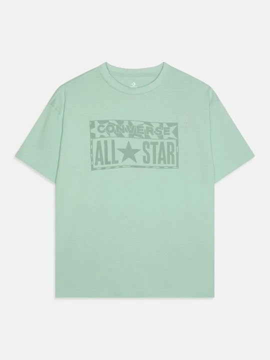 Zdjęcie produktu T-shirt z nadrukiem Converse jasnozielony