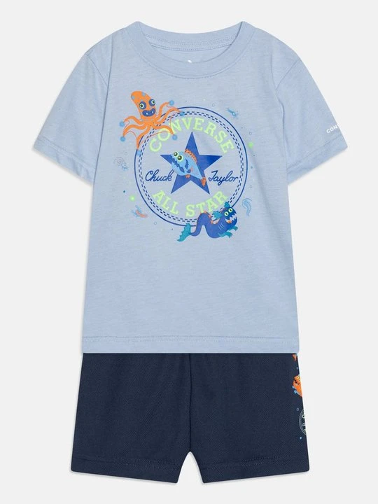 Zdjęcie produktu T-shirt z nadrukiem Converse granatowy