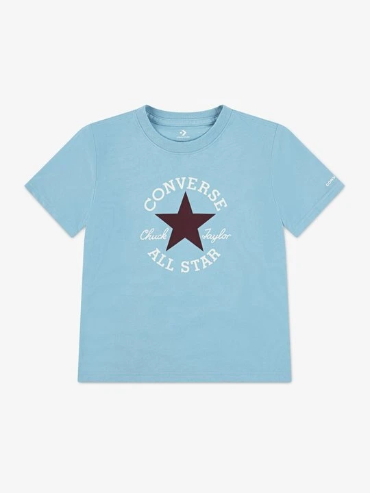 Zdjęcie produktu T-shirt z nadrukiem Converse niebieski