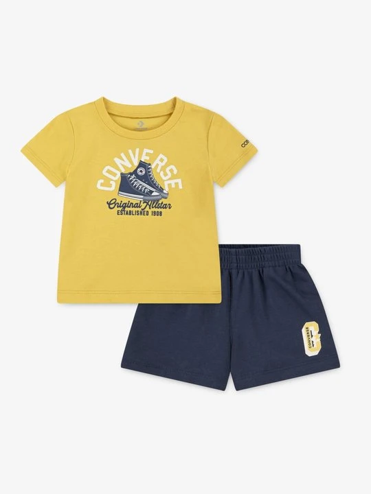 Zdjęcie produktu T-shirt z nadrukiem Converse granatowy