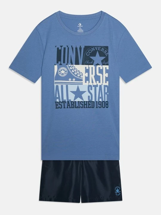 Zdjęcie produktu T-shirt z nadrukiem Converse granatowy