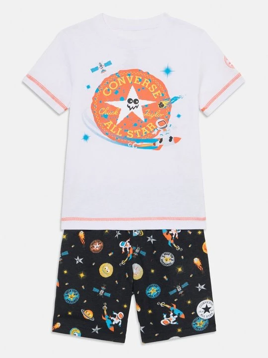 Zdjęcie produktu T-shirt z nadrukiem Converse czarny