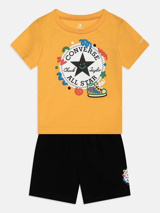 Zdjęcie produktu T-shirt z nadrukiem Converse czarny