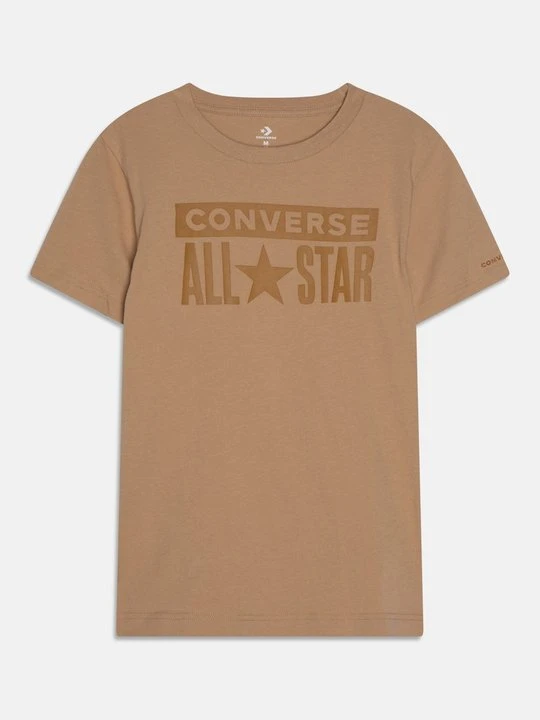 Zdjęcie produktu T-shirt z nadrukiem Converse beżowy
