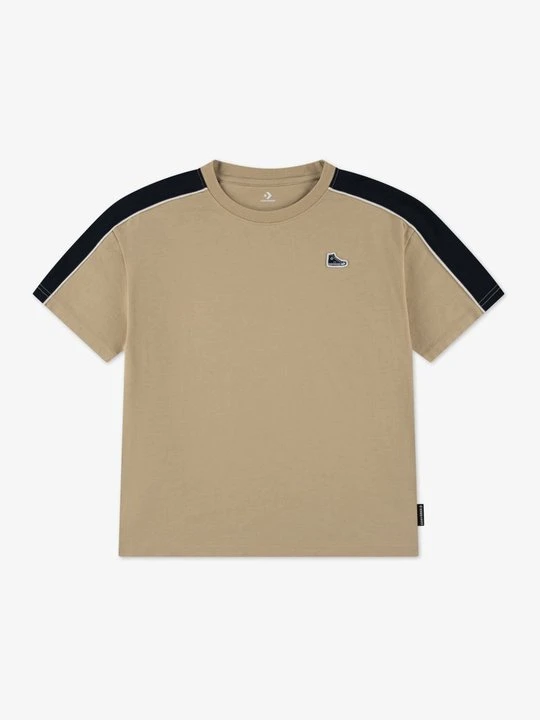 Zdjęcie produktu T-shirt z nadrukiem Converse beżowy