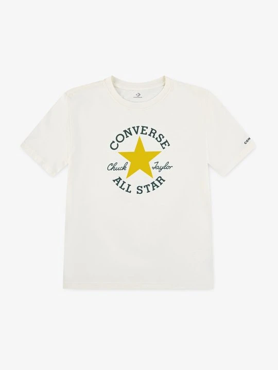 Zdjęcie produktu T-shirt z nadrukiem Converse beżowy