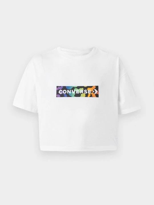 Zdjęcie produktu T-shirt z nadrukiem Converse biały