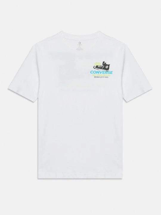 Zdjęcie produktu T-shirt z nadrukiem Converse biały
