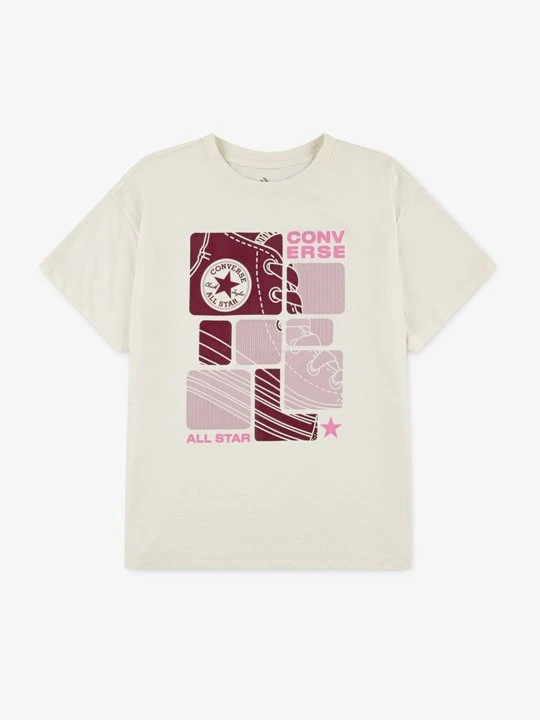 Zdjęcie produktu T-shirt z nadrukiem Converse biały