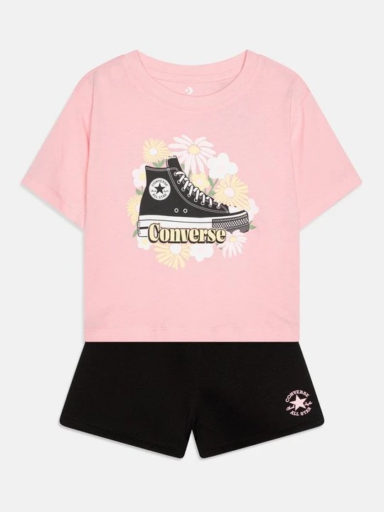 Zdjęcie produktu T-shirt z nadrukiem Converse czarny