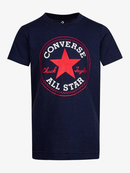 Zdjęcie produktu T-shirt z nadrukiem Converse czerwony