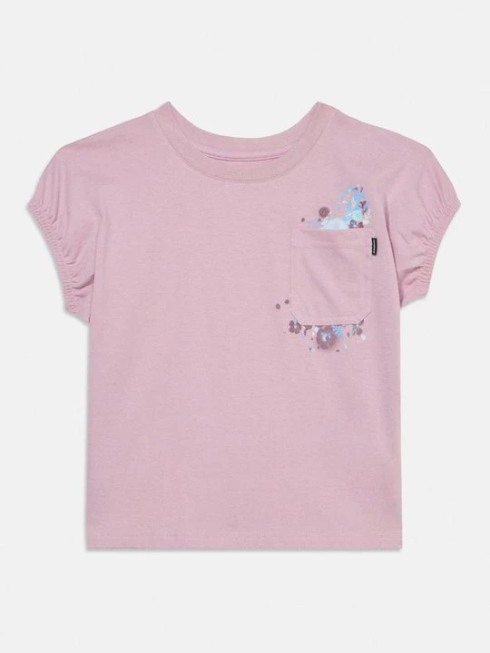 Zdjęcie produktu T-shirt z nadrukiem Converse fioletowy