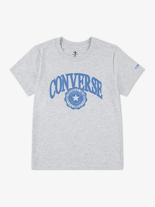 Zdjęcie produktu T-shirt z nadrukiem Converse jasnoszary