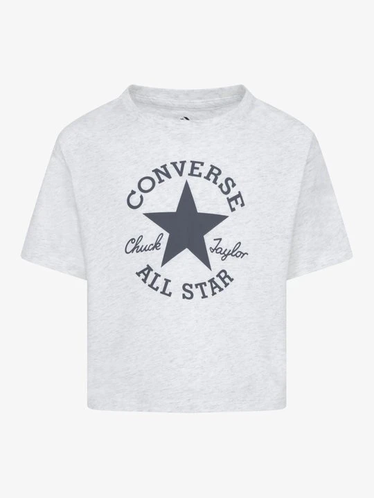 Zdjęcie produktu T-shirt z nadrukiem Converse jasnoszary