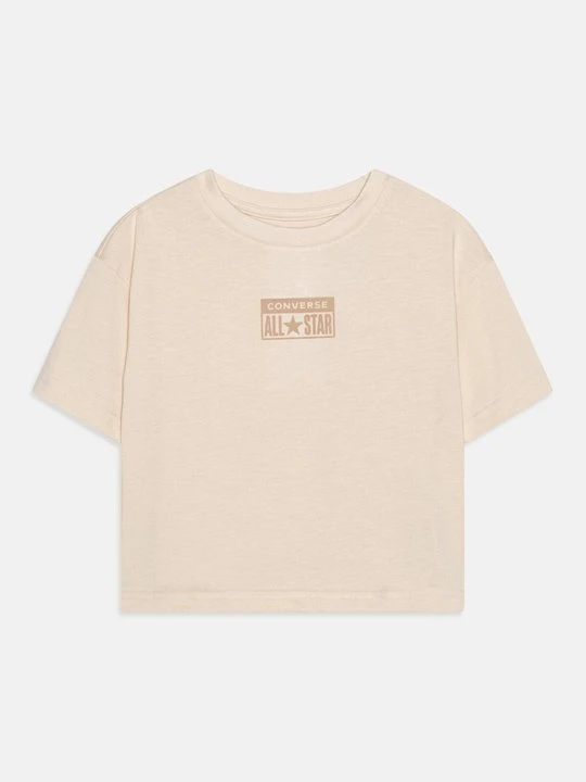 Zdjęcie produktu T-shirt z nadrukiem Converse mleczny