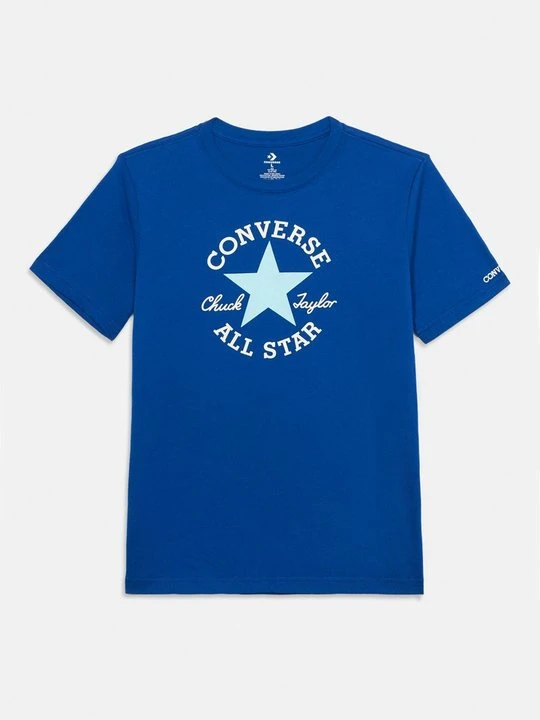 Zdjęcie produktu T-shirt z nadrukiem Converse niebieski