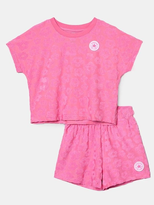 Zdjęcie produktu T-shirt z nadrukiem Converse różowy
