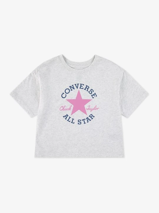 Zdjęcie produktu T-shirt z nadrukiem Converse szary