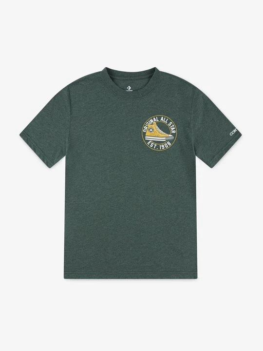 Zdjęcie produktu T-shirt z nadrukiem Converse zielony