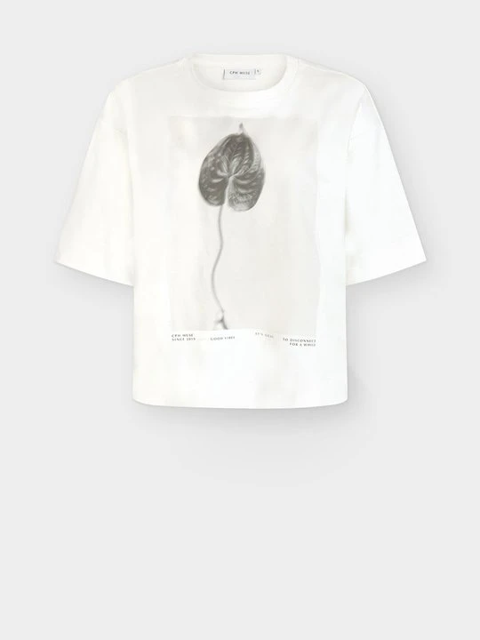 Zdjęcie produktu T-shirt z nadrukiem Copenhagen Muse biały