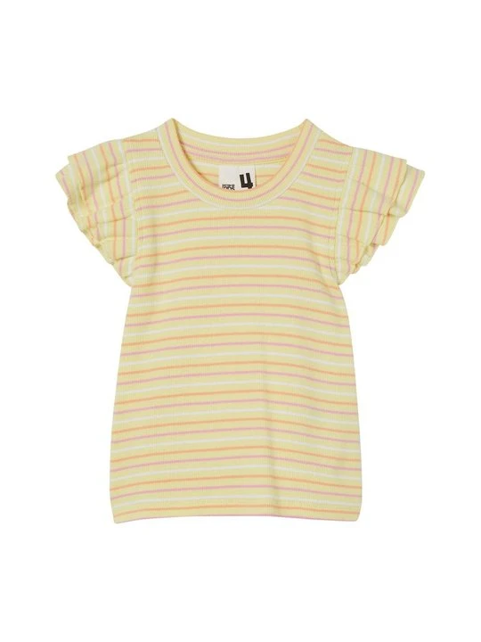 Zdjęcie produktu T-shirt z nadrukiem Cotton On żółty
