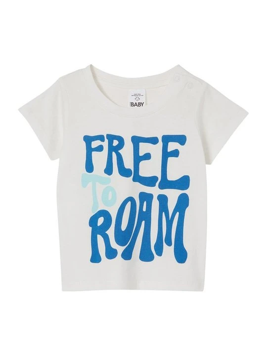 Zdjęcie produktu T-shirt z nadrukiem Cotton On szary