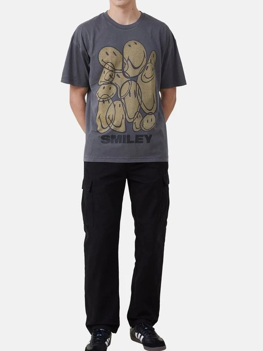 Zdjęcie produktu T-shirt z nadrukiem Cotton On czarny