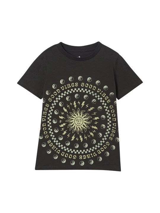 Zdjęcie produktu T-shirt z nadrukiem Cotton On czarny