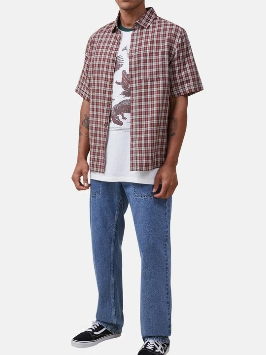 Zdjęcie produktu T-shirt z nadrukiem Cotton On beżowy
