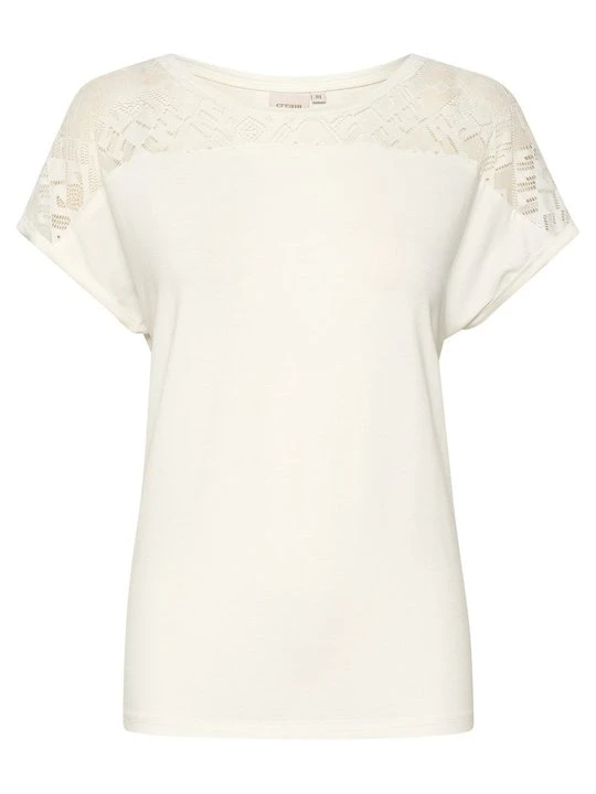 Zdjęcie produktu T-shirt z nadrukiem Cream biały