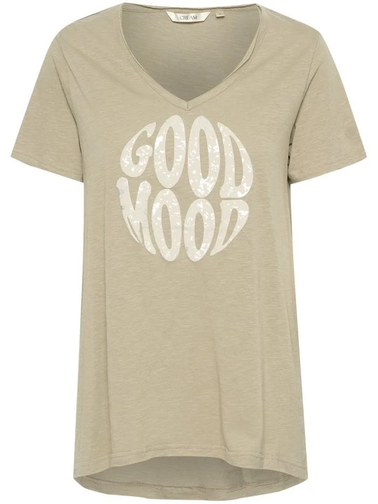 Zdjęcie produktu T-shirt z nadrukiem Cream czarny
