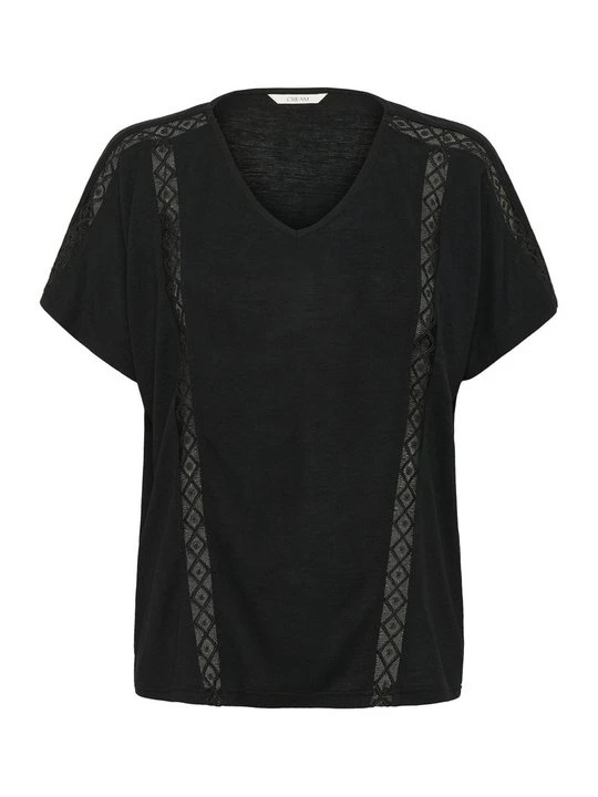 Zdjęcie produktu T-shirt z nadrukiem Cream czarny