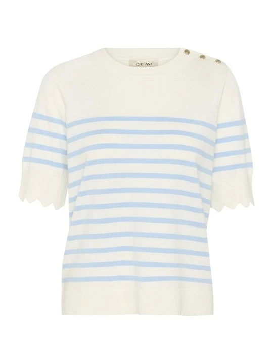 Zdjęcie produktu T-shirt z nadrukiem Cream beżowy