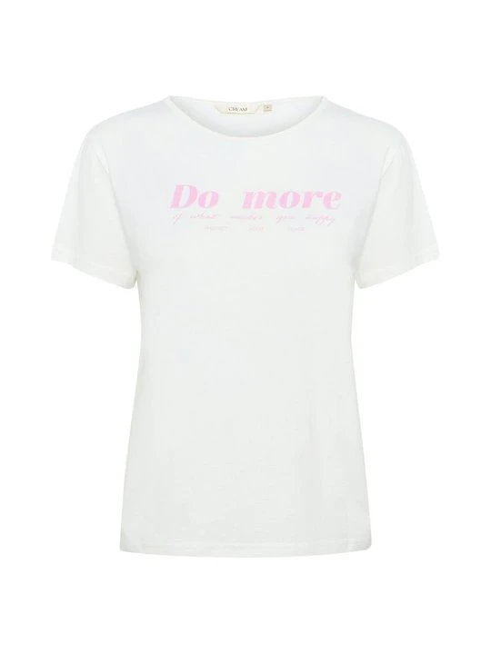 Zdjęcie produktu T-shirt z nadrukiem Cream biały